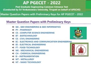 AP PGECET Answer key 2022