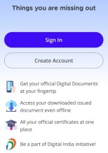 how to create account on digilocker