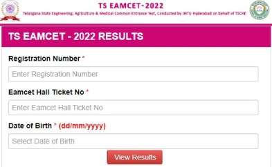 TS EAMCET RESULTS 2022