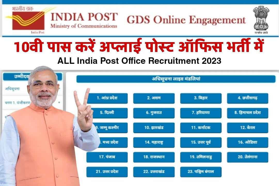 Indian Post Office Recruitment 2023 | Online Apply for 40000+ Post All India Job
