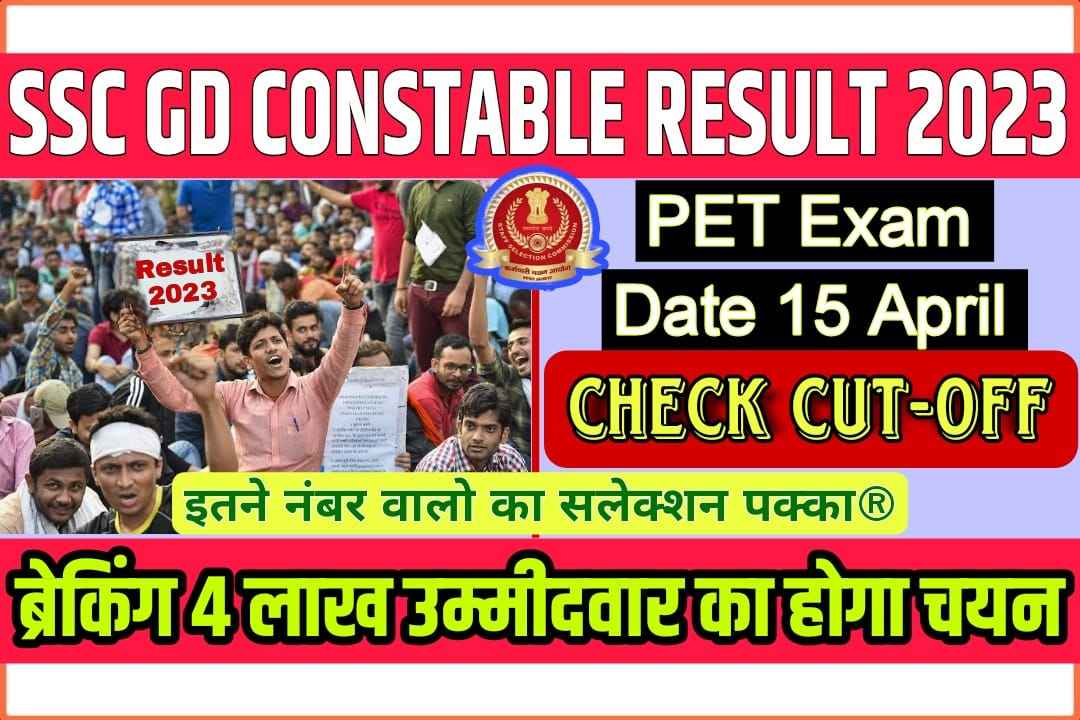 SSC GD Constable RESULT 2023